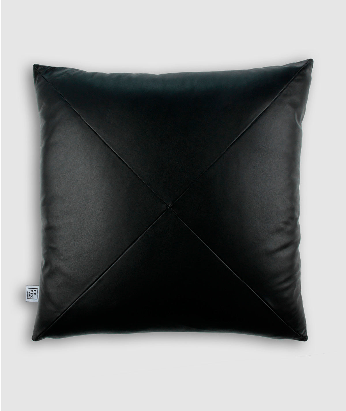 Almofada Couro Preto – 50X50